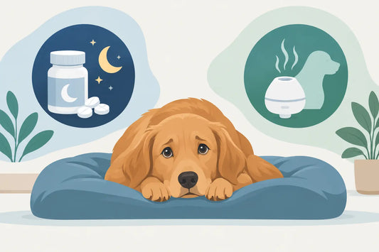 Melatonin or Pheromones for Anxious Dogs?
