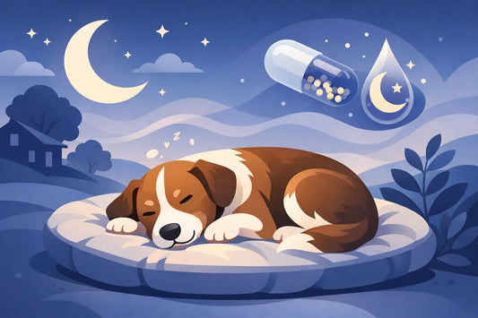 How Melatonin Helps Restless Dogs Sleep Better