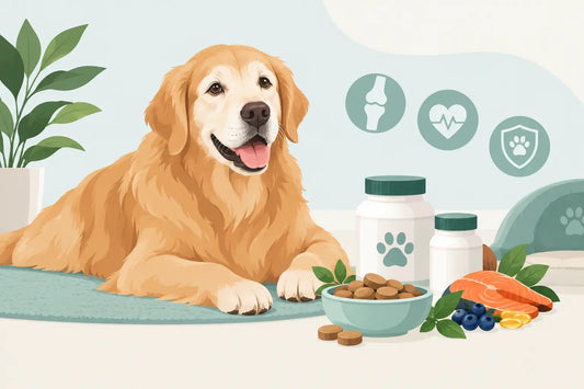 Senior Wellness Supplement Choices for Dogs