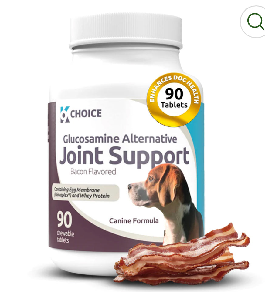 K9 Select Joint Support for Dogs with BiovaPlex - Glucosamine Alternative 90 Tablets